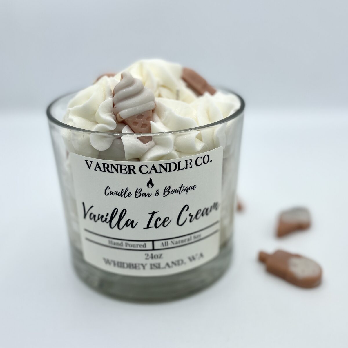 Whipped Wax Vanilla Ice Cream (24oz)