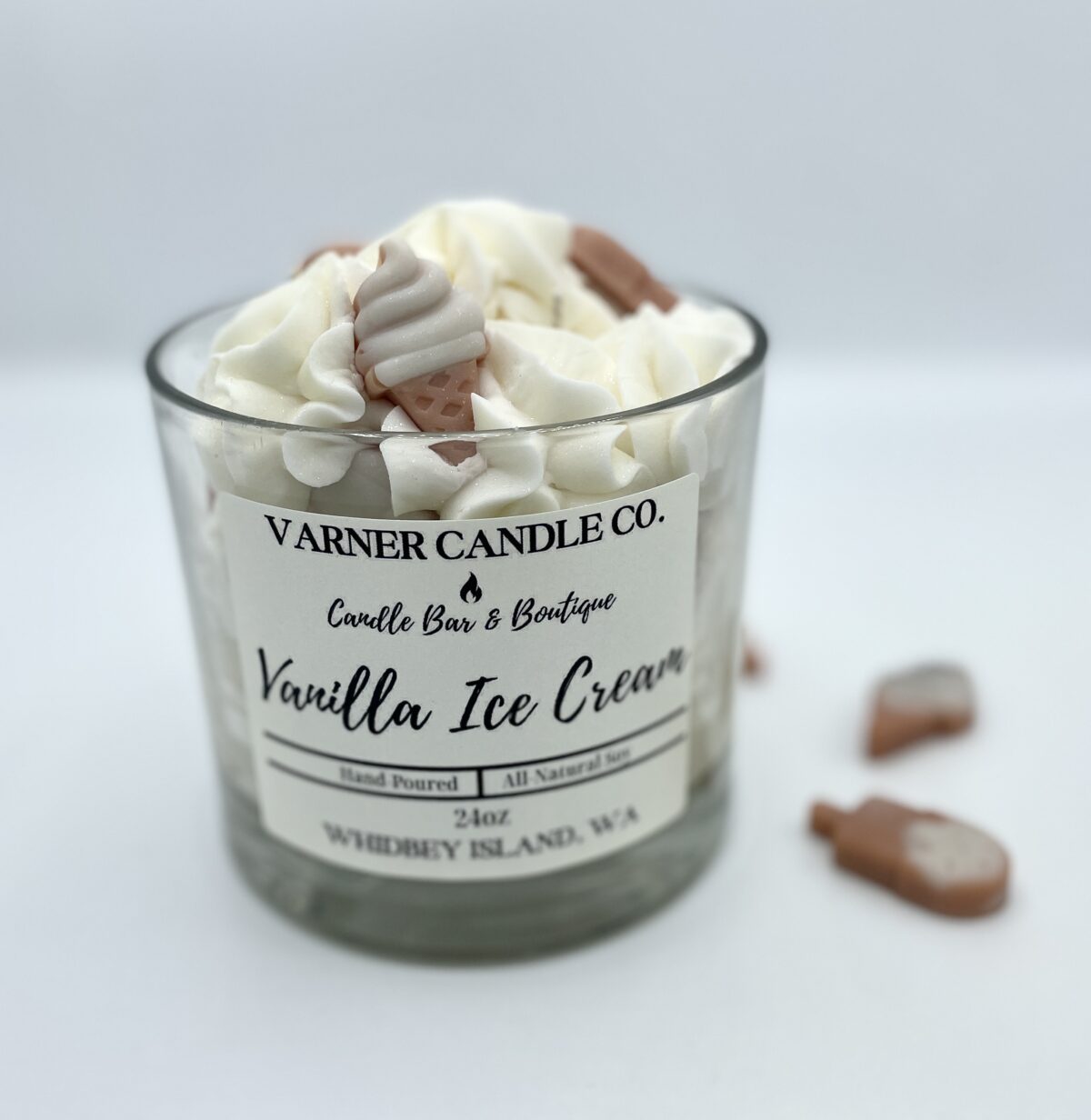 Whipped Wax Vanilla Ice Cream (24oz)