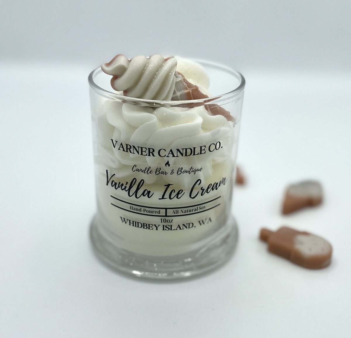 Whipped Wax Vanilla Ice Cream (10oz)
