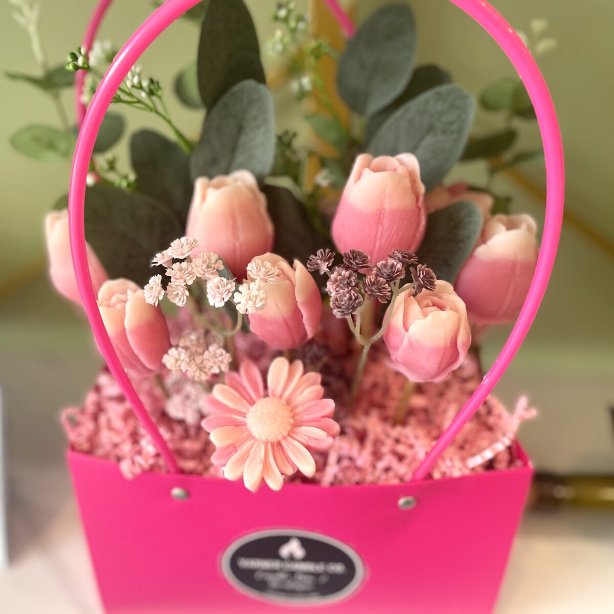 Floral Wax Melt Bouquet Basket (Fresh & Floral Scents)