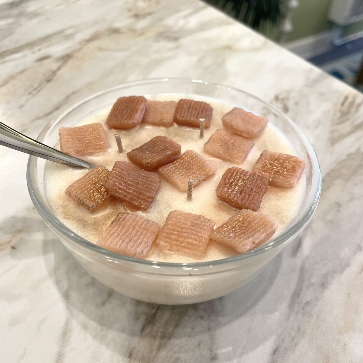 Cinnamon Crunch Cereal Bowl Candle