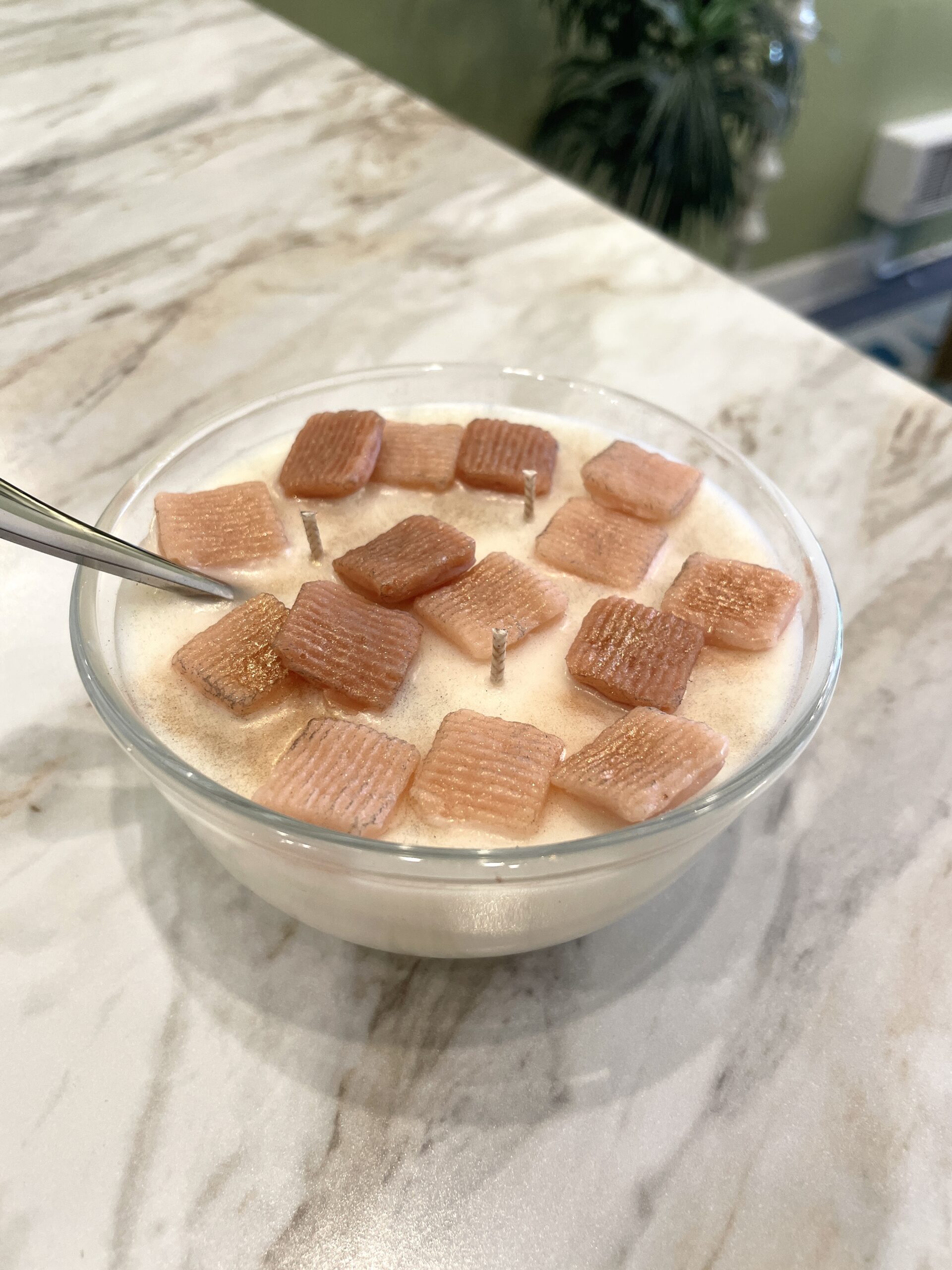 Cinnamon Crunch Cereal Bowl Candle